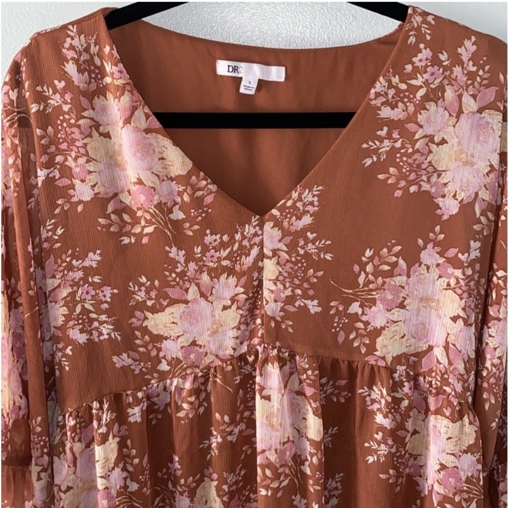 DR2 Daniel Rainn Tunic Blouse. Size S - Picture 2 of 4
